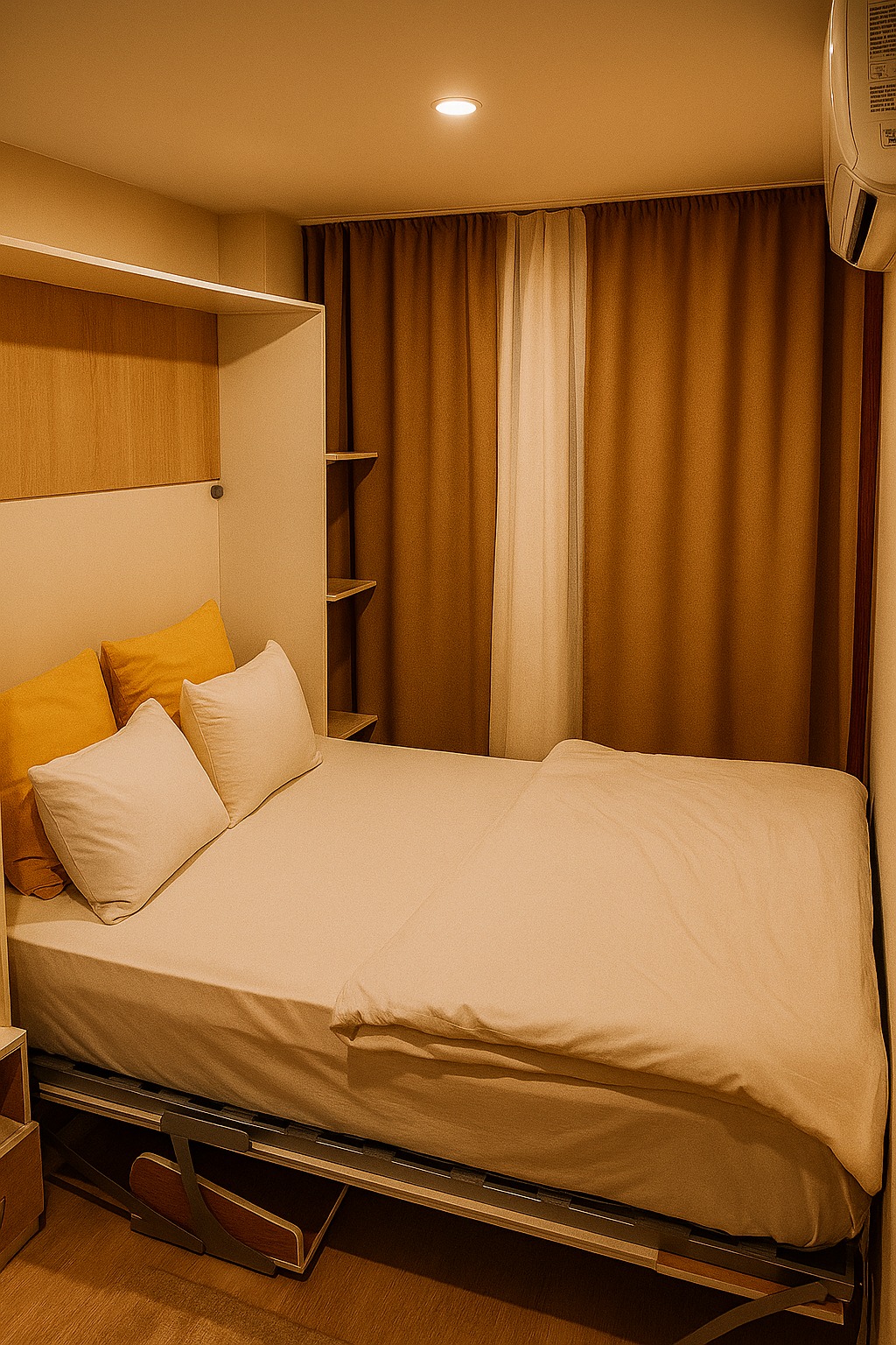 Queen Suites Apart - Yatak Odası